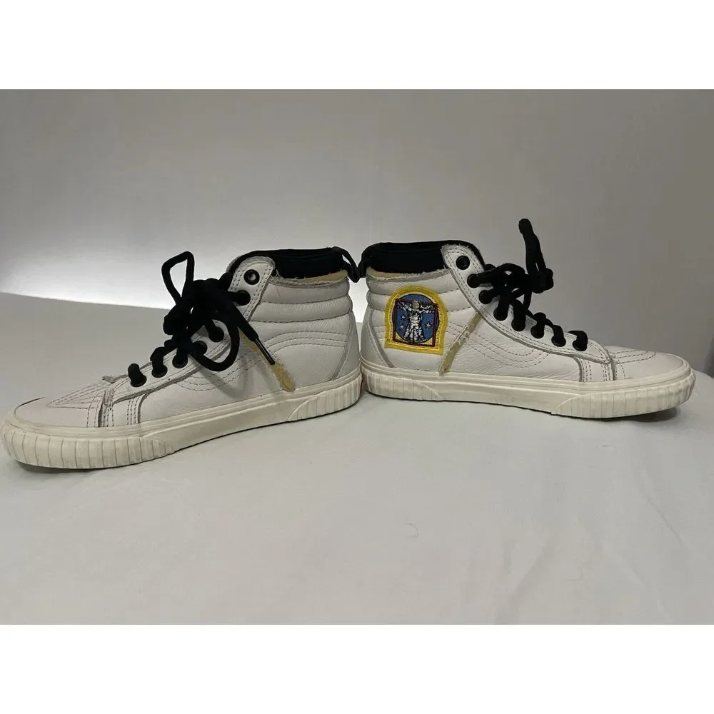 Size 6 Mens- VANS NASA x Sk8- 46 MTE DX High Space Voyager Tr White/ Marshmallow - Picture 6 of 9